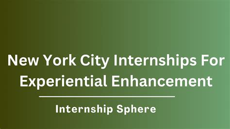 new york gallery internships