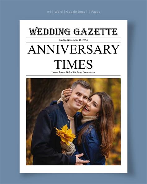 newspaper anniversary announcements samples PDF