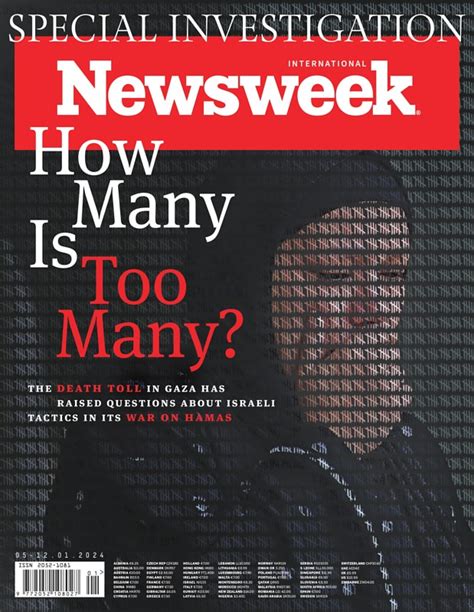 newsweek international news magazine a new spirit Reader