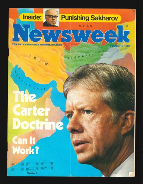 newsweek international news magazine the carter doctrine PDF