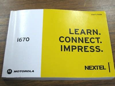 nextel i670 user manual Epub
