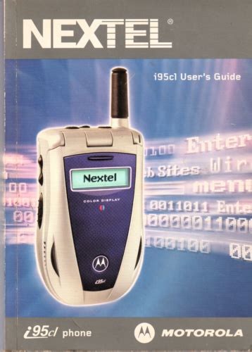 nextel i95cl user guide Epub