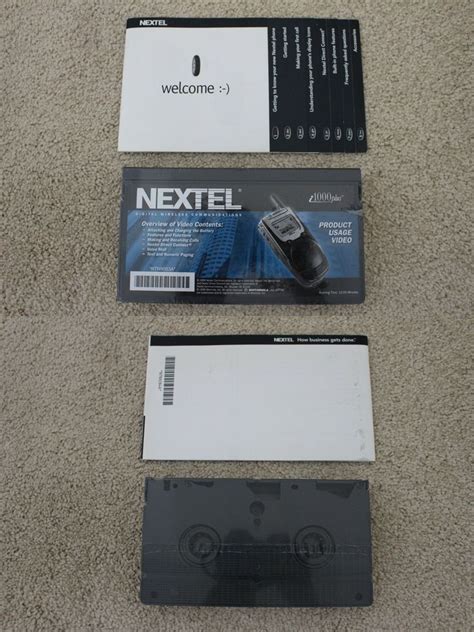 nextel iden i1000plus user guide Reader