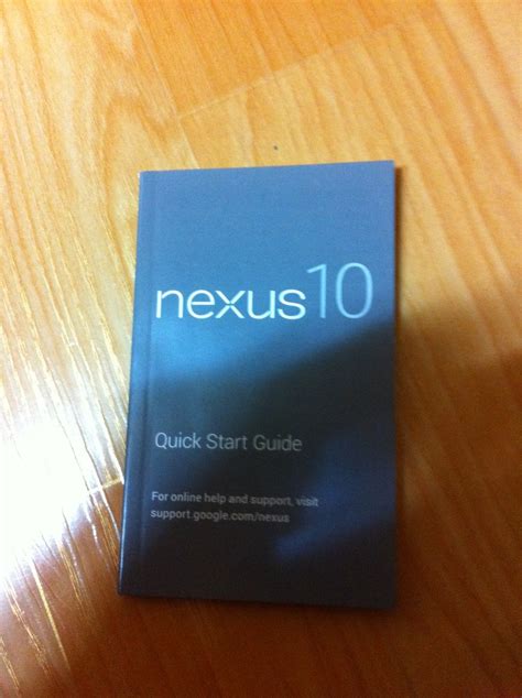 nexus 10 user guide Kindle Editon