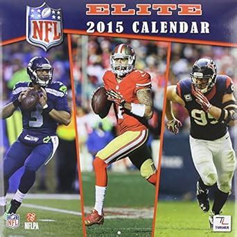 nfl elite 2015 calendar Kindle Editon