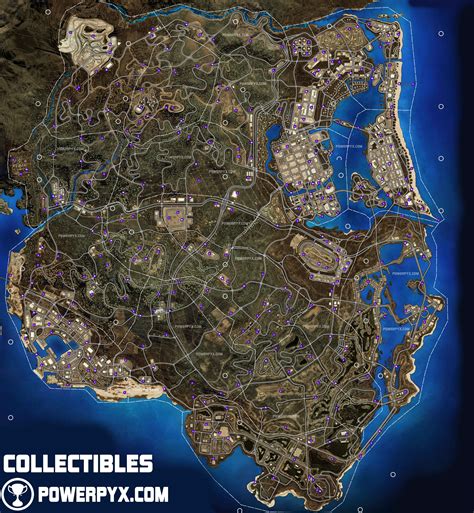 nfs heat collectibles map