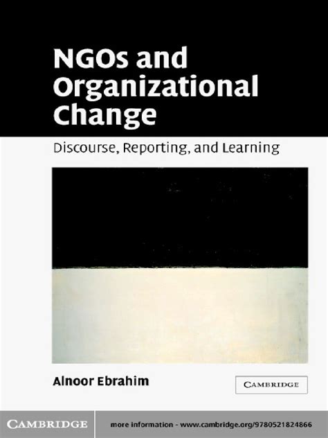 ngos and organizational change ngos and organizational change Kindle Editon