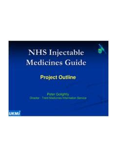 nhs injectable medicines guide ukmi Doc