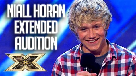 niall horan x factor auditon song