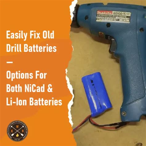 nicad tool battery repair Reader