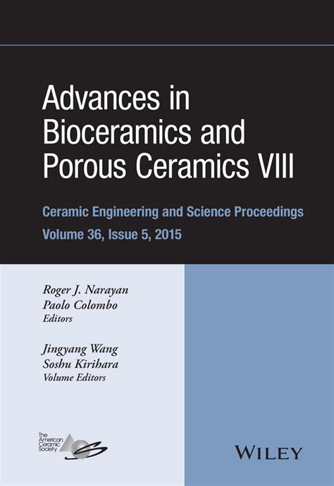 nice book advances bioceramics porous ceramics viii Reader