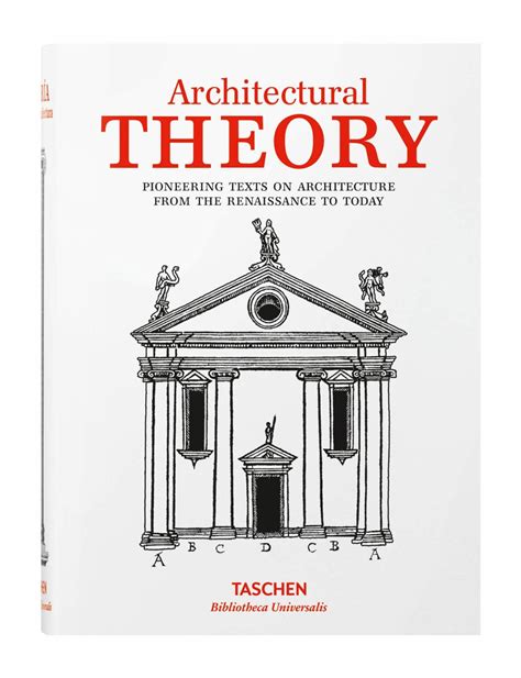 nice book architectural theory taschen Kindle Editon