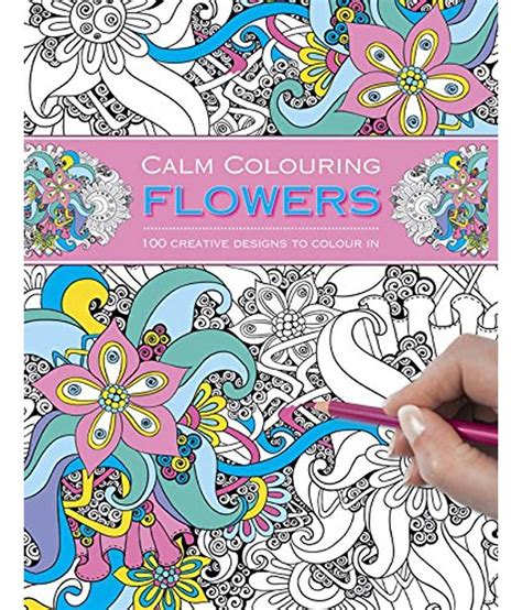 nice book calm colouring flowers creative designs Kindle Editon