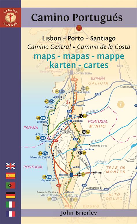 nice book camino portugu s maps karten santiago PDF