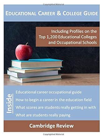 nice book educational career college guide occupational Reader