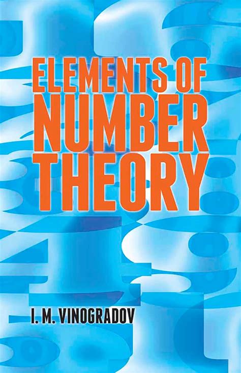 nice book elements number theory dover mathematics PDF