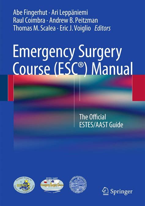 nice book emergency surgery course esc manual Epub