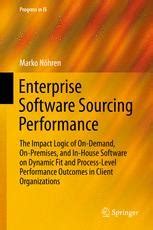 nice book enterprise software sourcing performance premises Epub