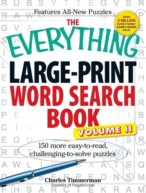 nice book everything large print search easy solve Reader