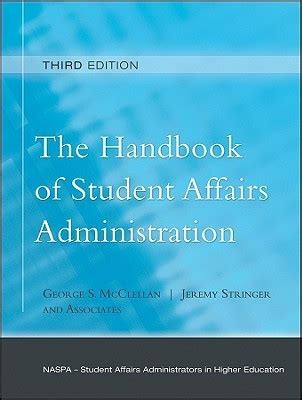 nice book handbook student affairs administration Doc