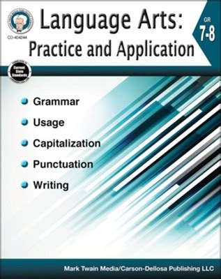 nice book language arts practice application grades PDF