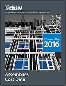 nice book rsmeans assemblies cost data 2016 Kindle Editon