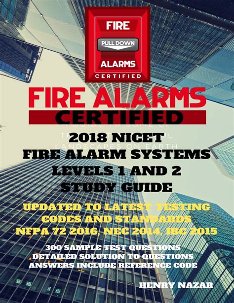 nicet level 3 study guide fire alarm PDF