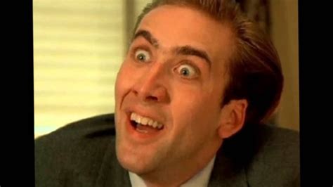 nicolas cage funny face