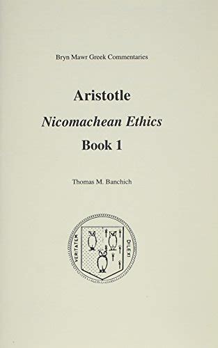 nicomachean ethics book 1 PDF