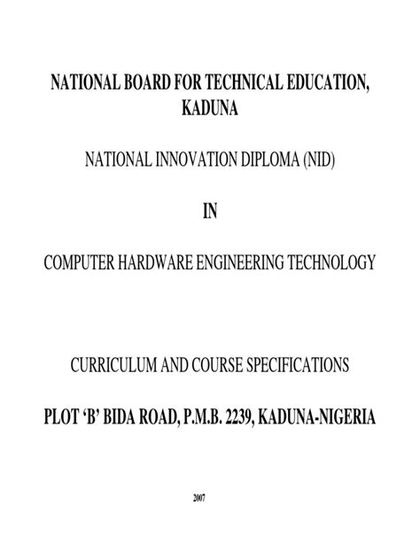 nid computer hardware national board for technical Epub