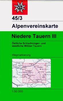 niedere tauern wegmarkierung topographische karte Kindle Editon