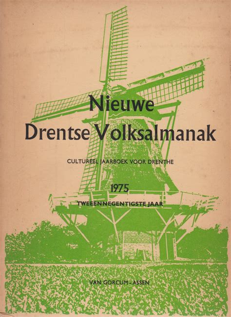 nieuwe drentse volksalmanak 1975 cultureel jaarboek voor drenthe Epub