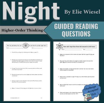 night guided reading questions PDF