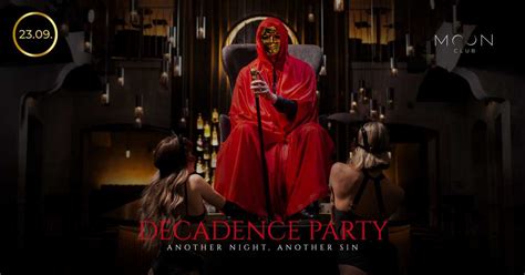 night of decadence party