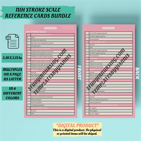 nih-stroke-scale-pocket-cards Ebook Epub