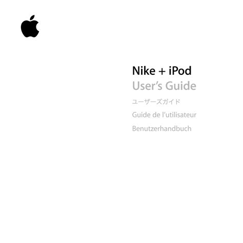 nike ipod user guide Kindle Editon