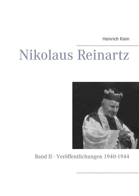 nikolaus reinartz band ver ffentlichungen 1940 1944 Doc