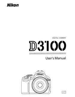 nikon camera d3100 instruction manual Kindle Editon