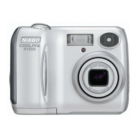 nikon coolpix 4100 camera manual PDF