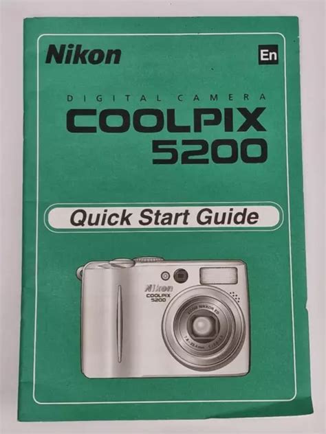 nikon coolpix 5200 short user guide Kindle Editon