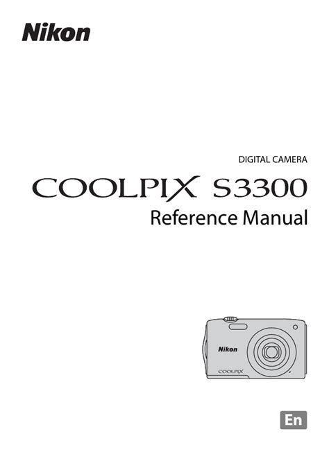 nikon coolpix s3300 reference manual Reader