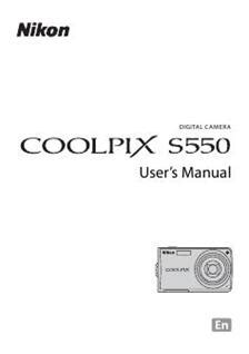 nikon coolpix s550 owners manual Epub