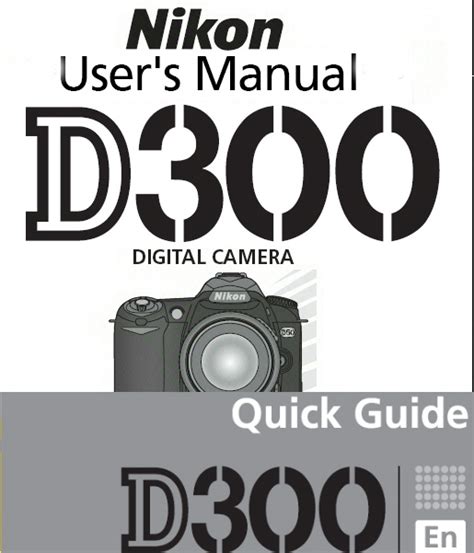 nikon d300 quick start guide Doc
