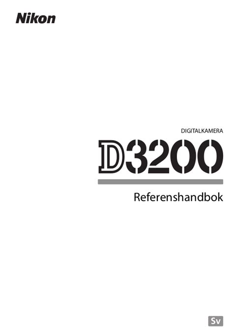 nikon d3200 reference manual italiano Reader