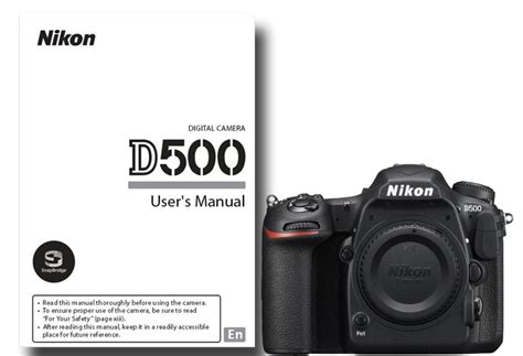 nikon d500 user manual PDF