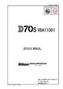 nikon d70 repair service manual Epub