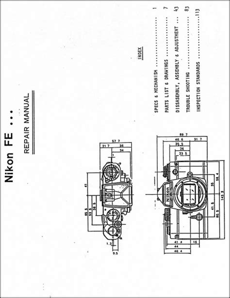 nikon fe part manual Doc