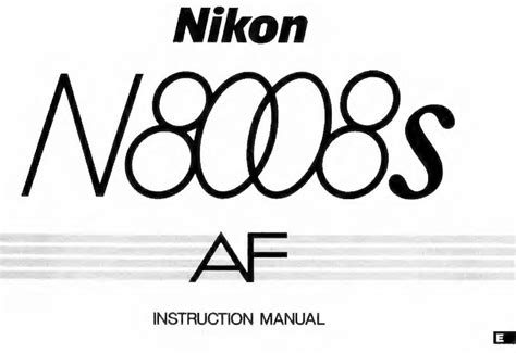 nikon n8008s manual pdf Kindle Editon