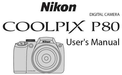 nikon p80 user guide Epub