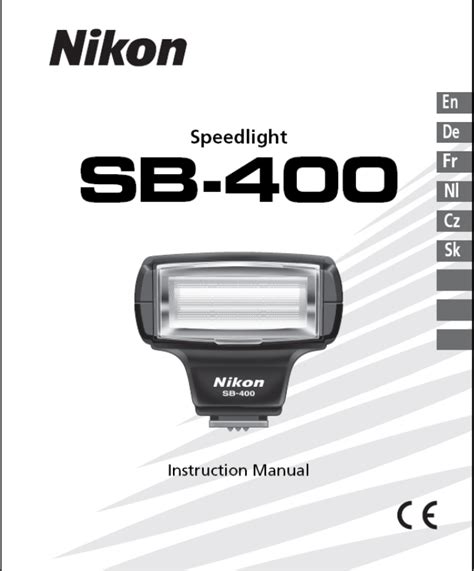 nikon sb 400 user manual Epub